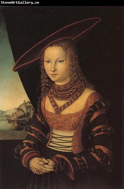 Lucas Cranach the Elder Portrait of a Lady